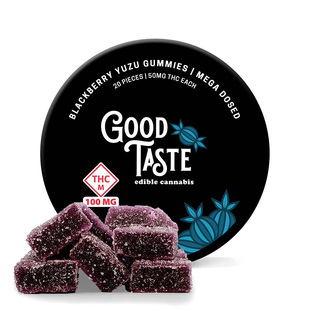 Blackberry Yuzu Mega-Dosed Gummies
